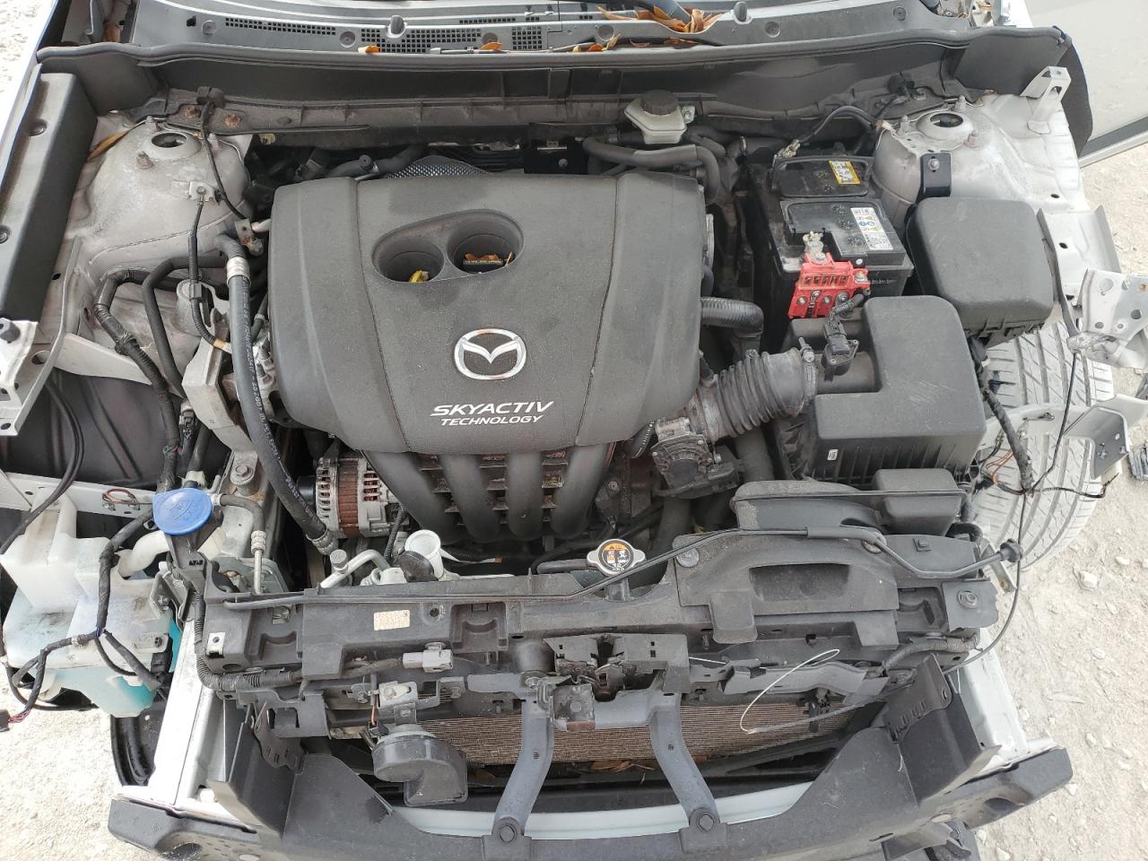 2017 Mazda CX-3 VIN JM1DKFD76H0170333 Copart auction photo, front end damage thumbnail 11