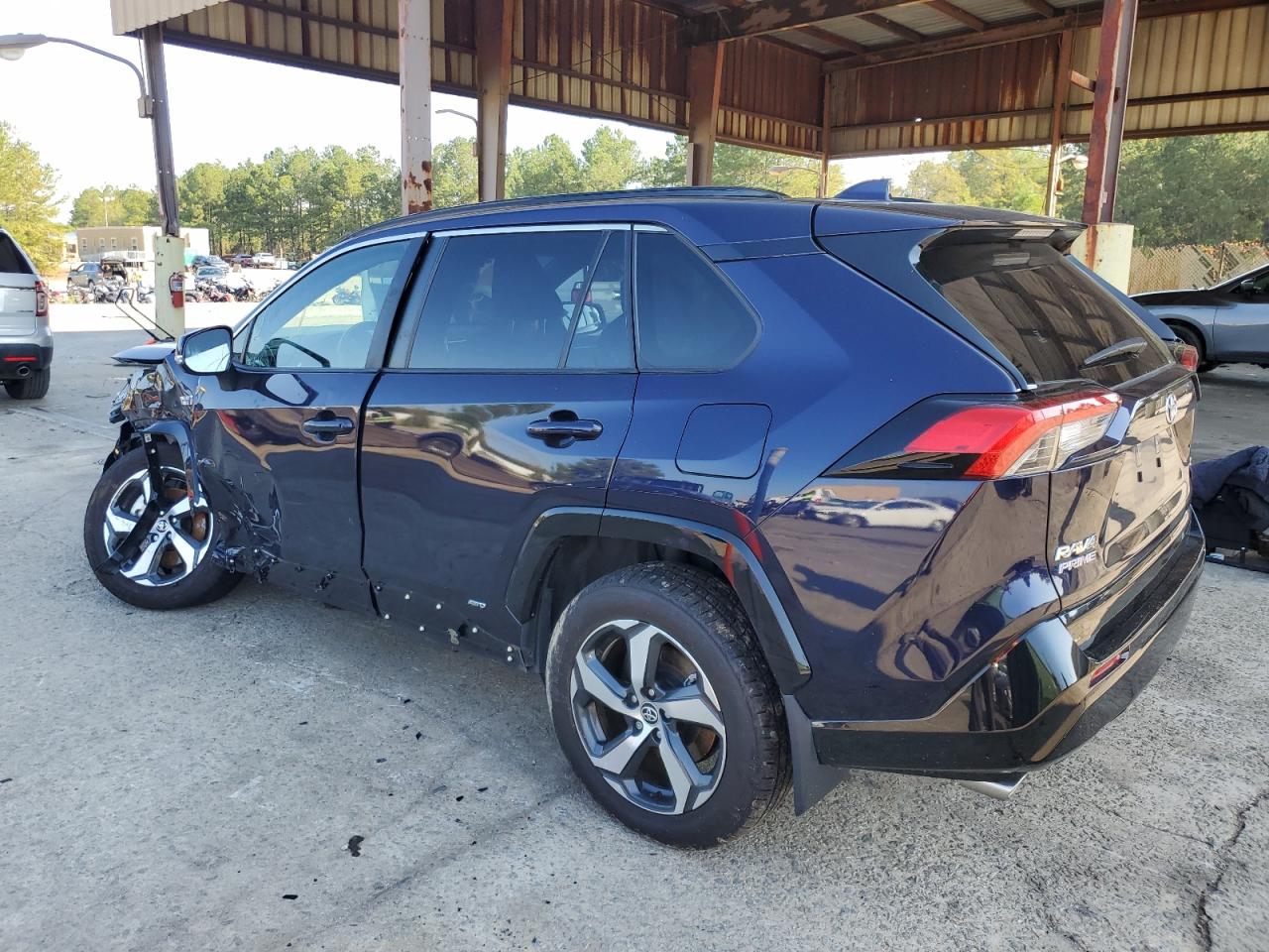 2021 Toyota RAV 4 VIN JTMAB3FV0MD039852 Copart auction photo, all over damage thumbnail 2