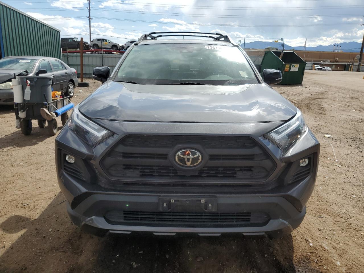 2022 Toyota RAV 4 VIN 2T3S1RFV5NW254979 Copart auction photo, hail damage thumbnail 5