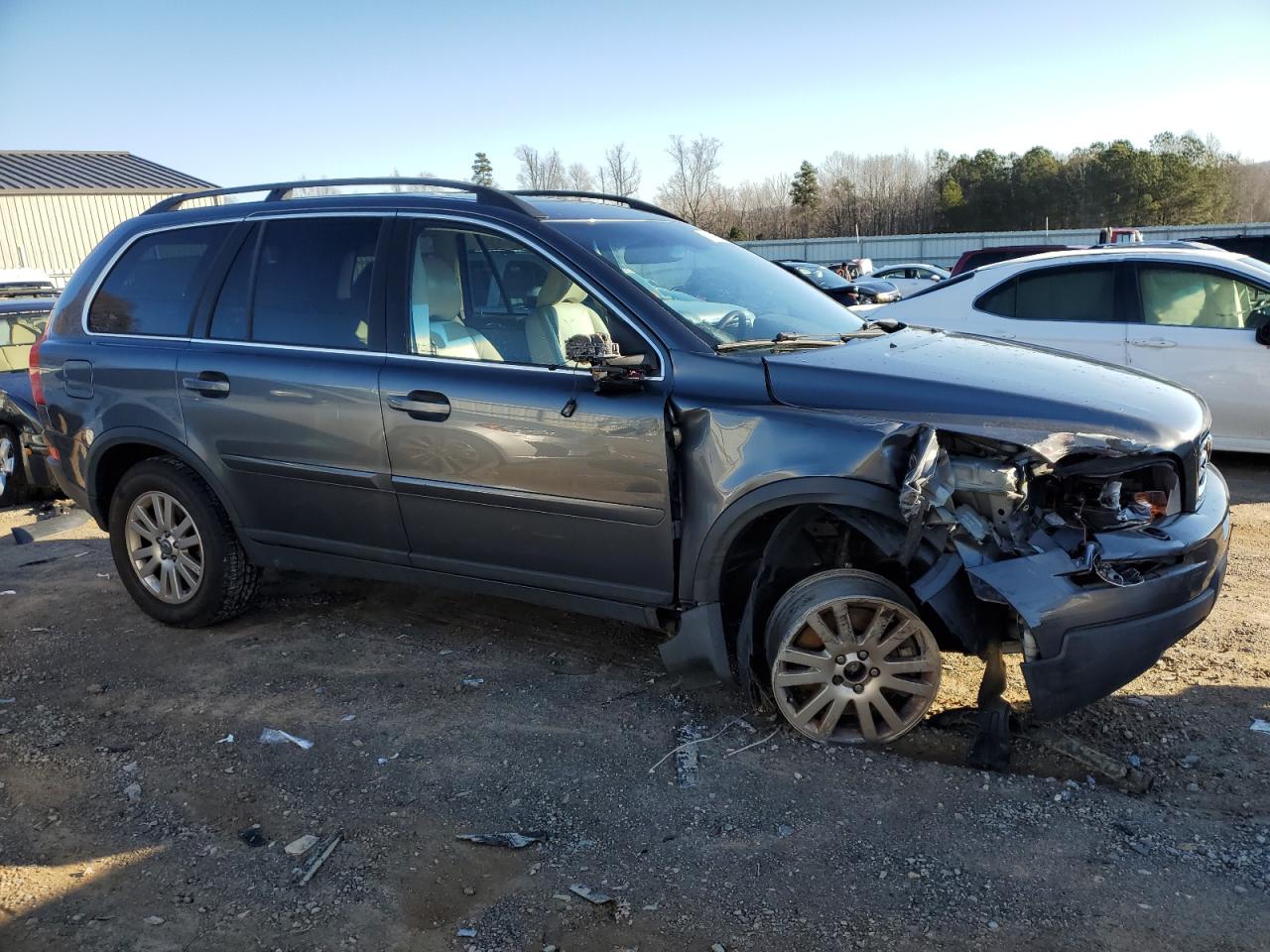 2008 Volvo XC90 VIN YV4CM982181448925 Copart auction photo, front end / side damage thumbnail 4
