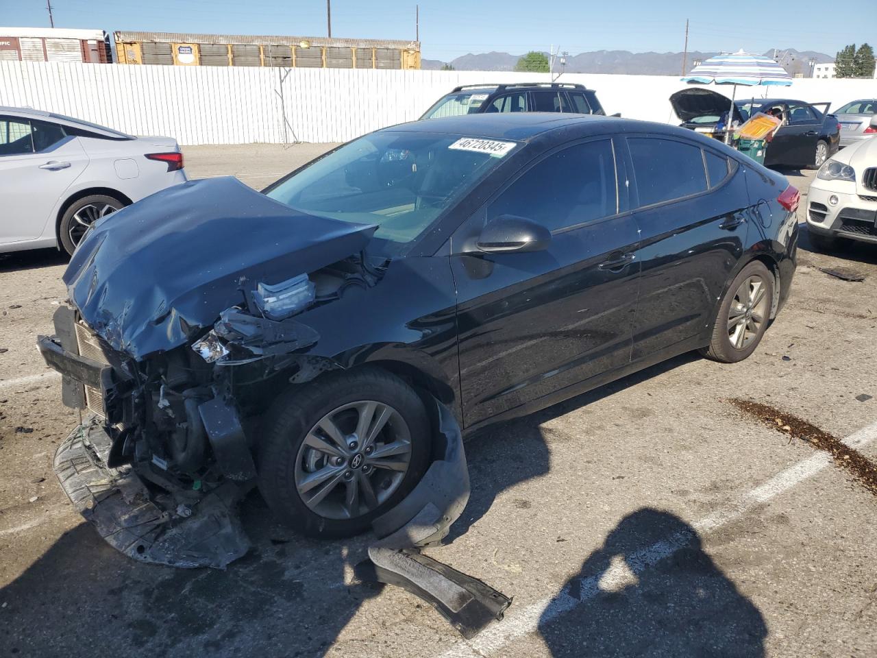 2018 Hyundai Elantra VIN 5NPD84LF8JH377469