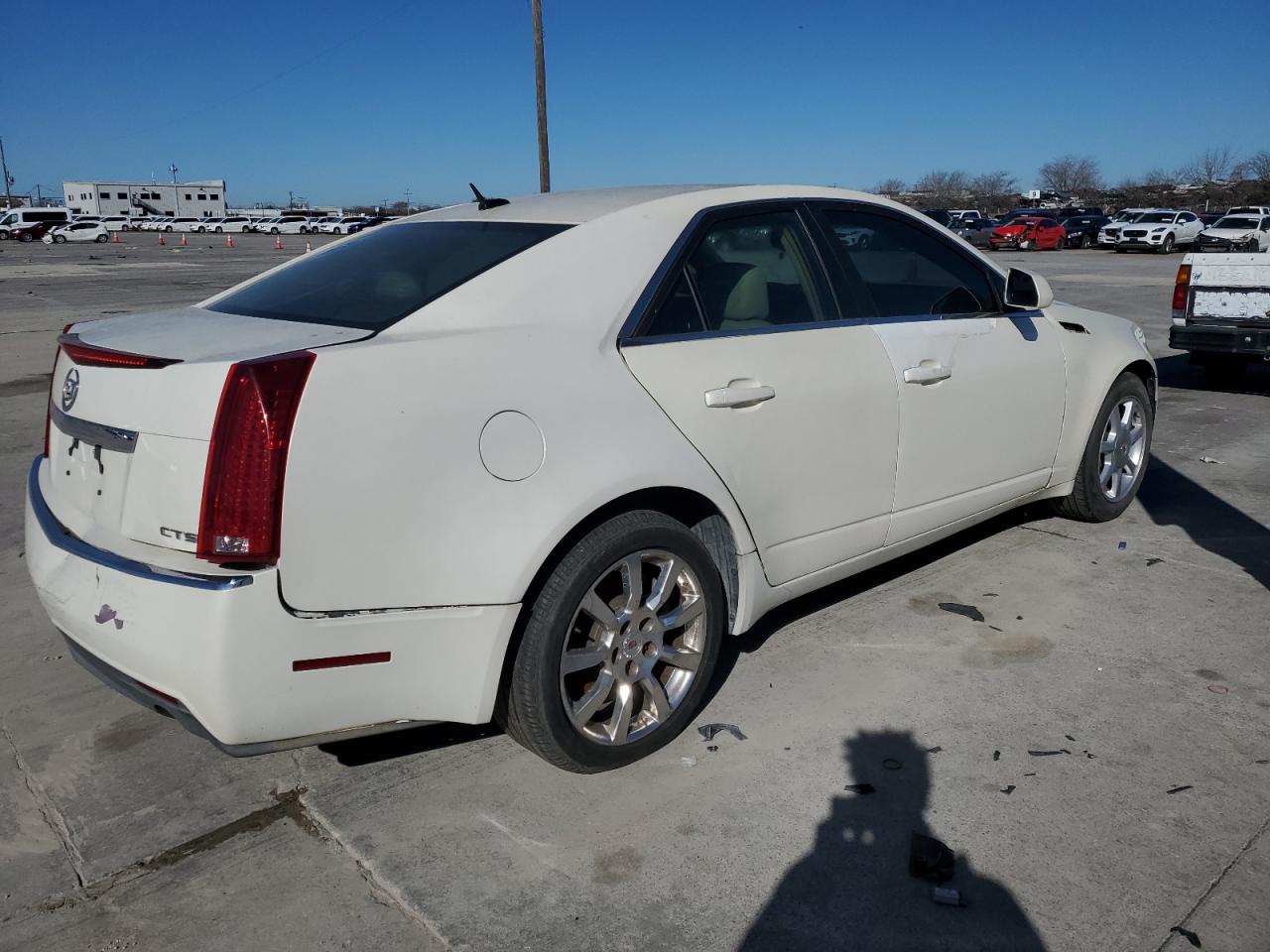 2008 Cadillac CTS VIN 1G6DF577380147928 Copart auction photo, mechanical / minor dent/scratches damage thumbnail 3