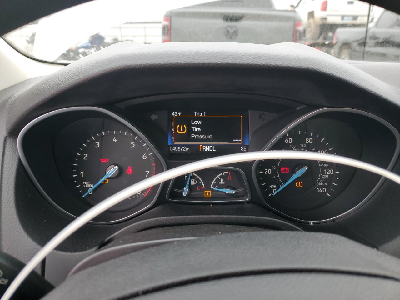 2017 Ford Focus VIN 1FADP3K23HL261684 Copart auction photo, undercarriage damage thumbnail 9