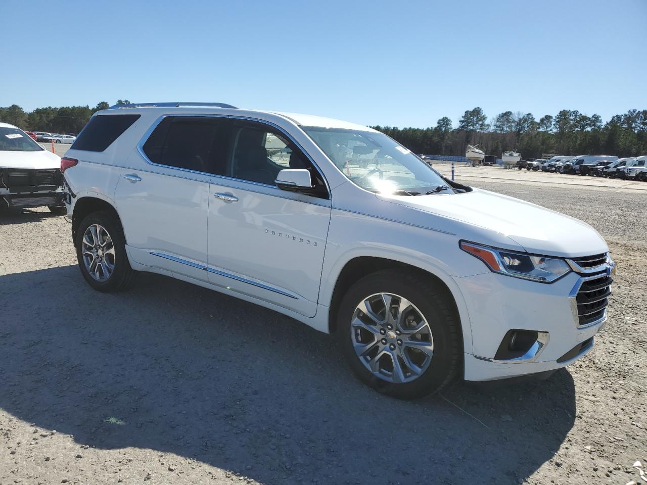 2018 Chevrolet Traverse VIN 1GNEVJKW8JJ250944 Copart auction photo, partial repair damage thumbnail 4