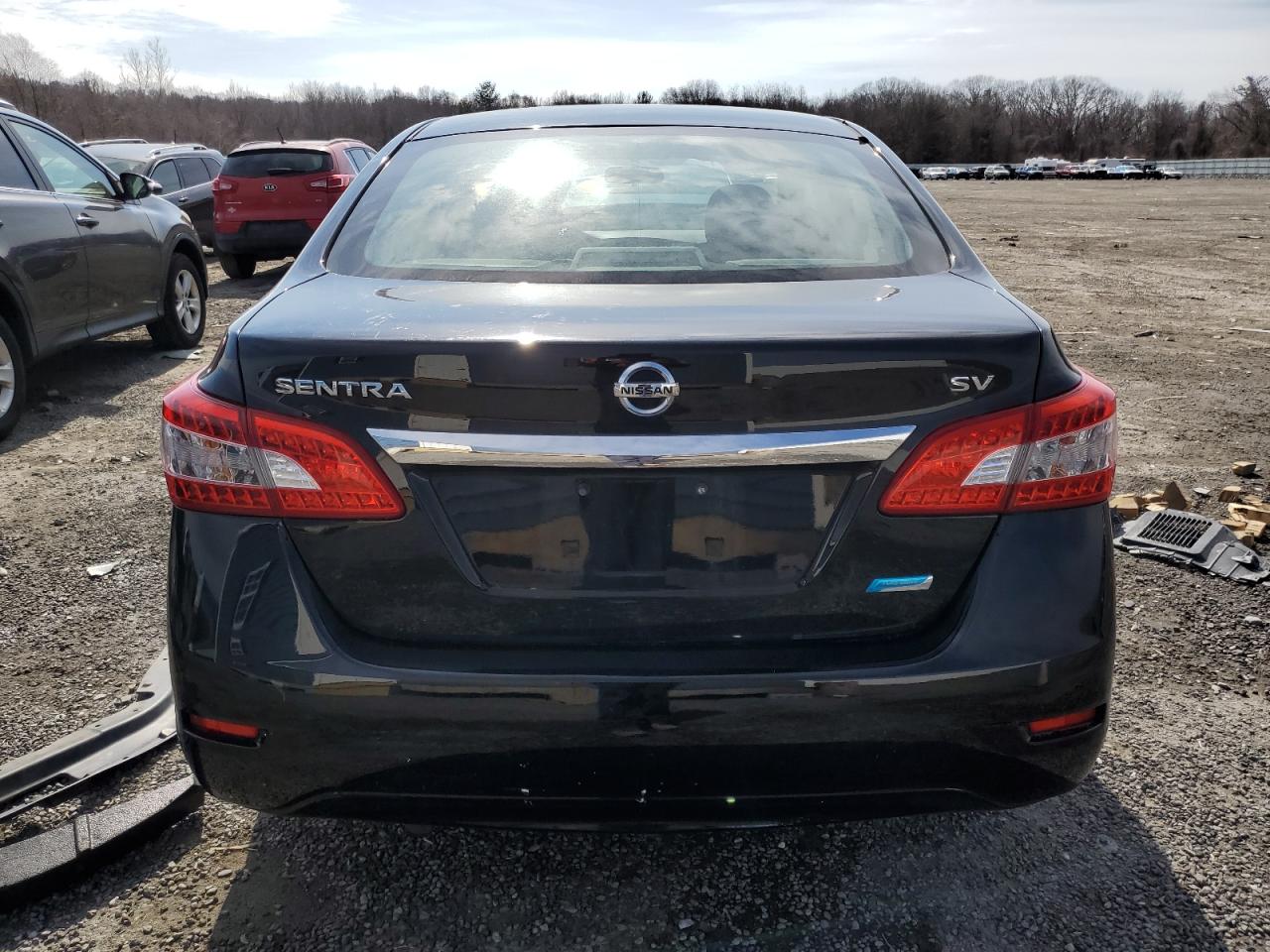 2014 Nissan Sentra VIN 3N1AB7AP5EY208765 Copart auction photo, front end / minor dent/scratches damage thumbnail 6