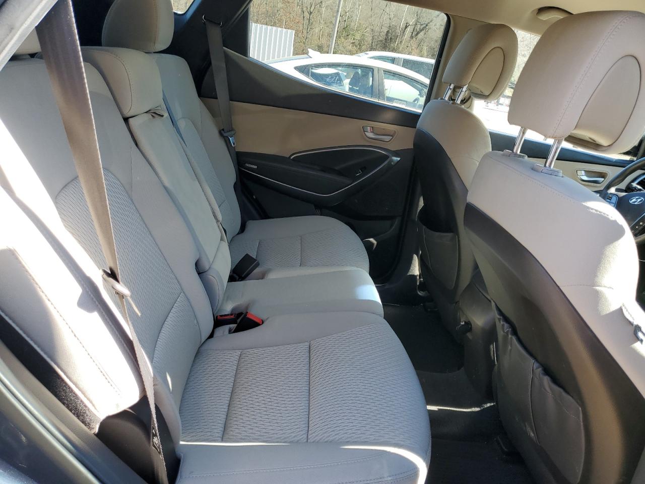 2017 Hyundai Santa Fe VIN 5NMZU3LB8HH014055 Copart auction photo, side damage thumbnail 11