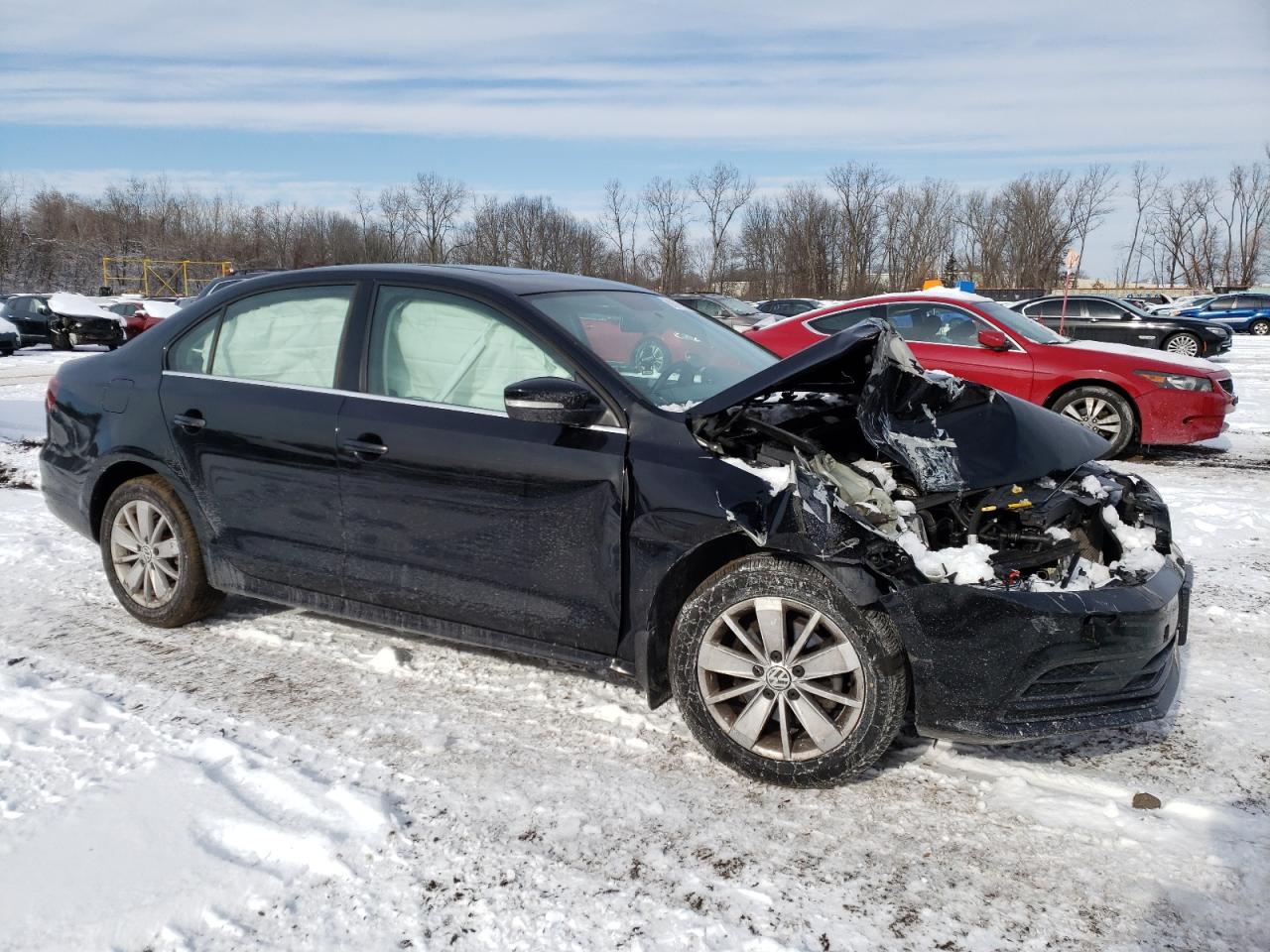 2016 Volkswagen Jetta VIN 3VWD67AJ1GM321789 Copart auction photo, front end / minor dent/scratches damage thumbnail 4