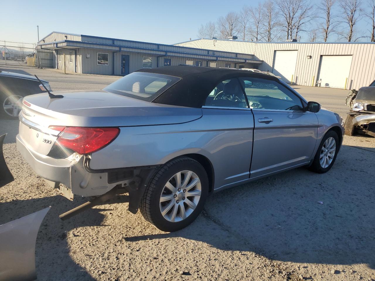 2013 Chrysler 200 VIN 1C3BCBEB0DN706940 Copart auction photo, rear end damage thumbnail 3