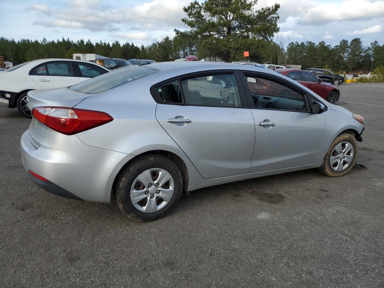 2014 KIA Forte VIN KNAFK4A63E5184517 Copart auction photo, front end damage thumbnail 3