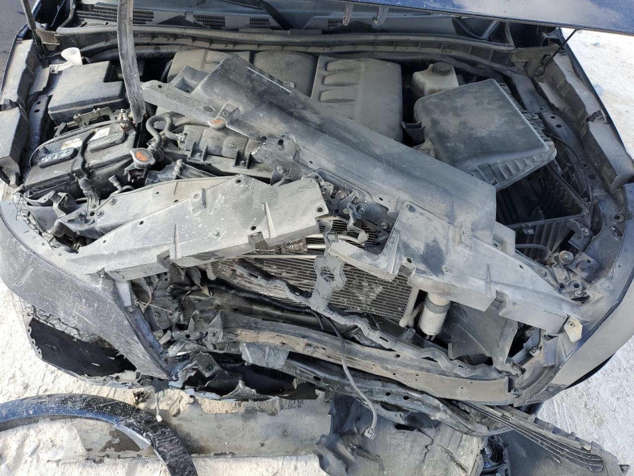2017 Infiniti QX80 VIN JN8AZ2NF0H9642913 Copart auction photo, front end / side damage thumbnail 13