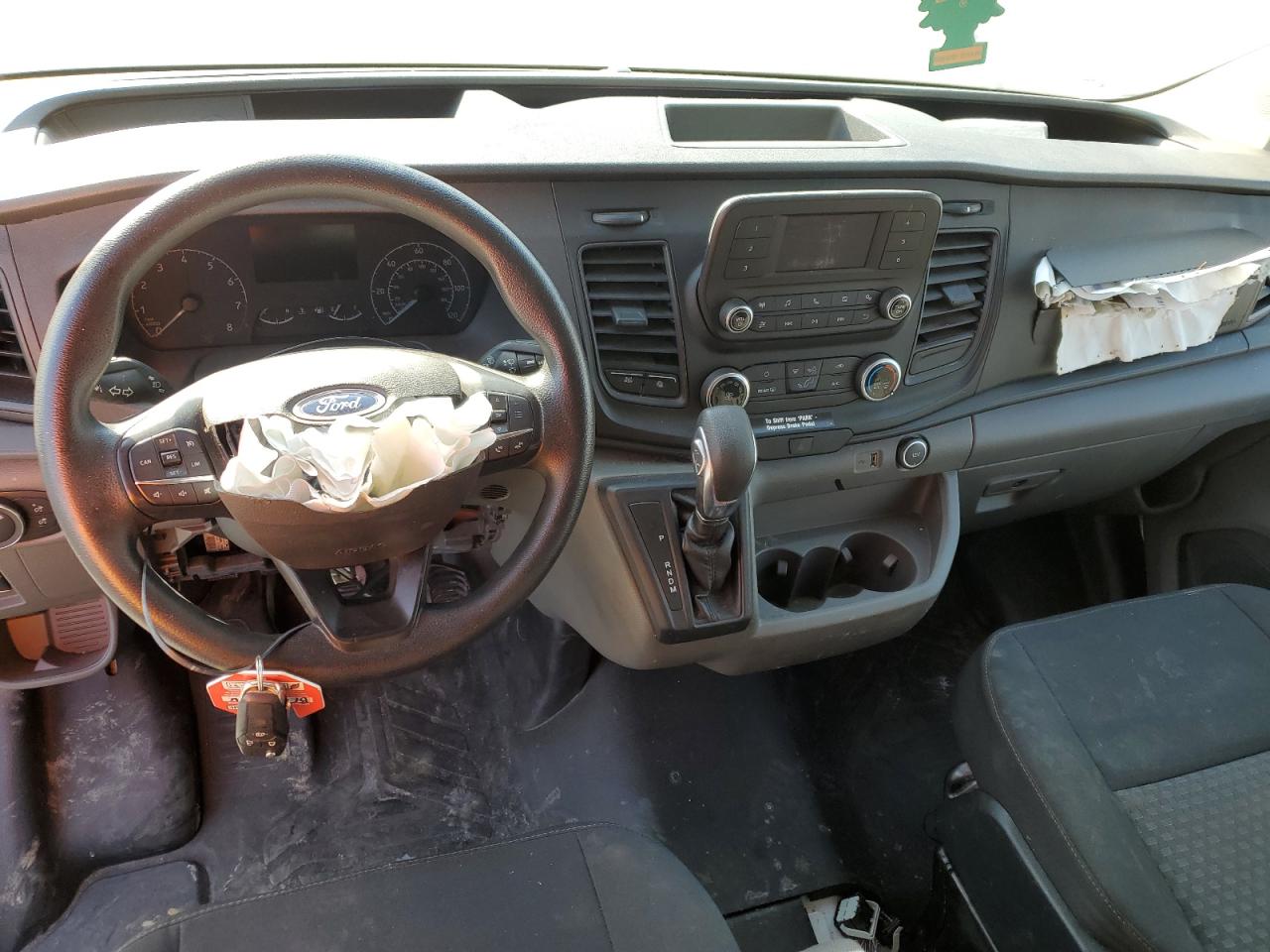 2022 Ford Transit VIN 1FTBR1Y85NKA28127 Copart auction photo, front end / mechanical damage thumbnail 8