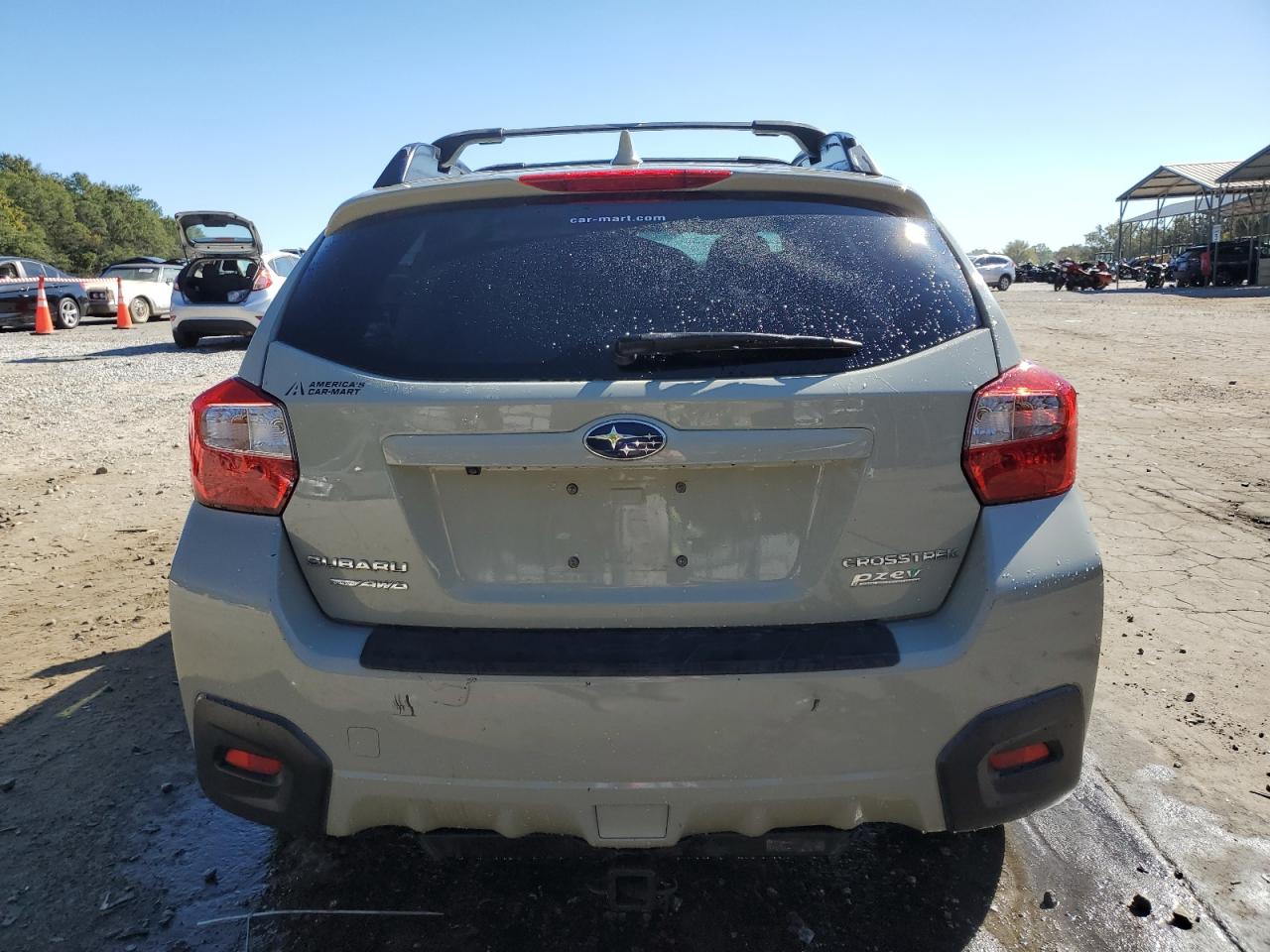 2016 Subaru XV VIN JF2GPAKC1GH329293 Copart auction photo, front end / side damage thumbnail 6