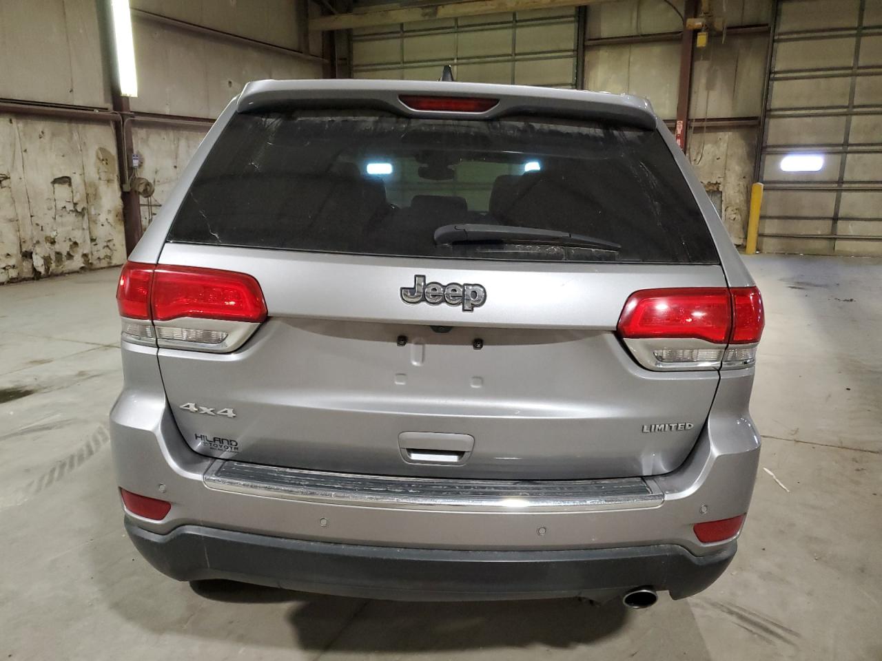 2017 Jeep Grand Cherokee VIN 1C4RJFBG1HC932333 Copart auction photo, front end / side damage thumbnail 6