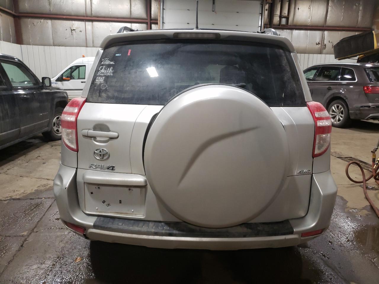 2011 Toyota RAV 4 VIN 2T3BF4DV7BW132756 Copart auction photo, front end / all over damage thumbnail 6