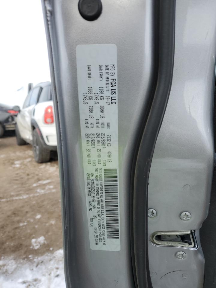 2018 Jeep Compass VIN 3C4NJDDB5JT192462 Copart auction photo, front end / minor dent/scratches damage thumbnail 14