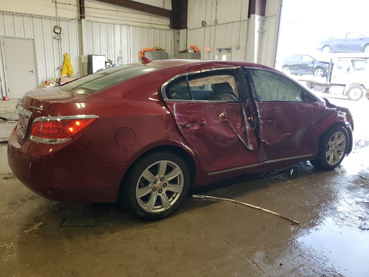 2011 Buick LaCrosse VIN 1G4GC5EDXBF118132 Copart auction photo, all over damage thumbnail 3