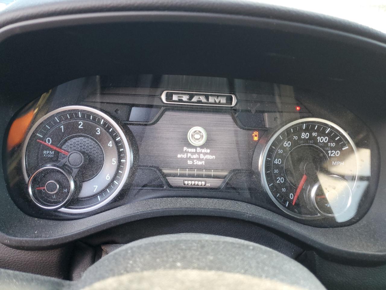 2019 RAM 1500 VIN 1C6SRFFT1KN608514 Copart auction photo, rear end damage thumbnail 9