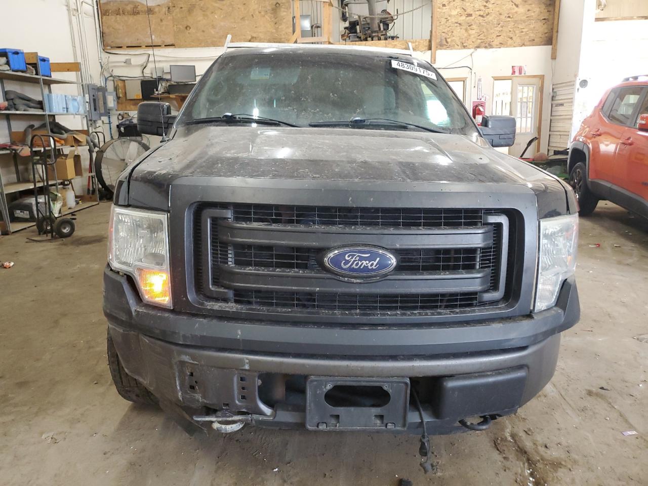 2014 Ford F-150 VIN 1FTMF1EM3EKE99275 Copart auction photo, all over damage thumbnail 5