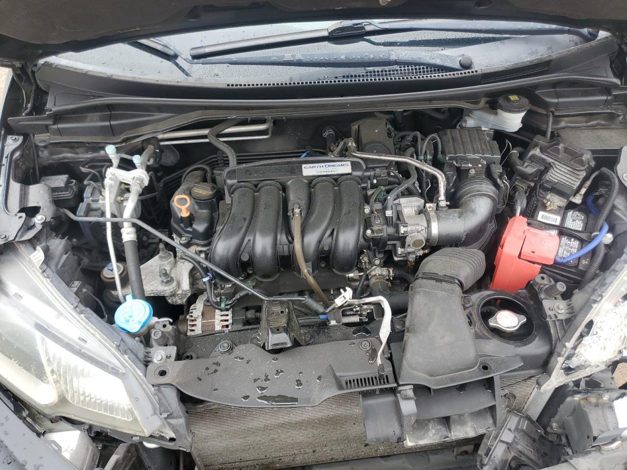 2016 Honda Fit VIN JHMGK5H54GX013856 Copart auction photo, front end / side damage thumbnail 13