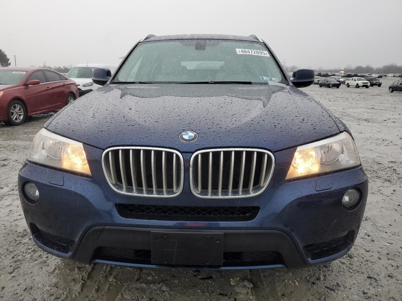 2014 BMW X3 VIN 5UXWX9C50E0D34295 Copart auction photo, water/flood / minor dent/scratches damage thumbnail 5