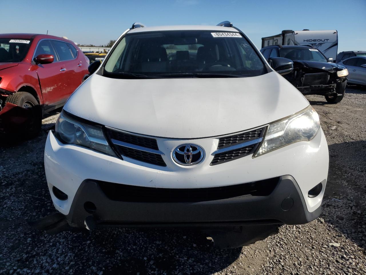 2015 Toyota RAV 4 VIN JTMBFREV7FD144873 Copart auction photo, front end damage thumbnail 5
