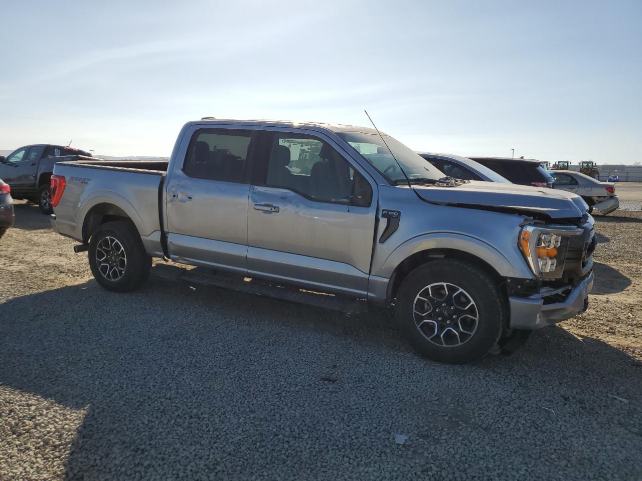 2023 Ford F-150 VIN 1FTFW1E54PFA63726 Copart auction photo, all over damage thumbnail 4