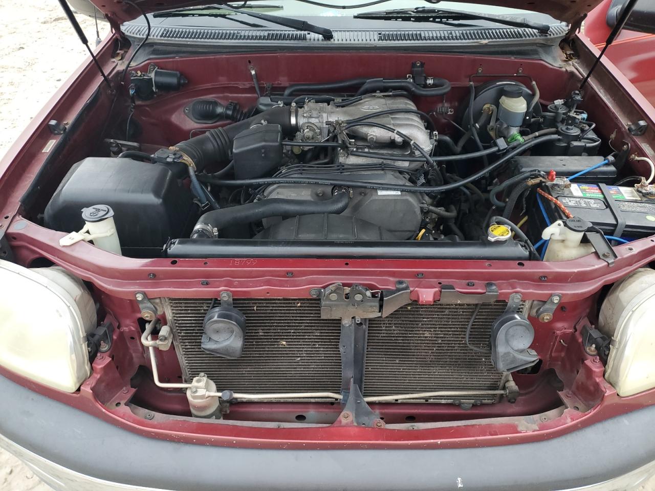 2001 Toyota Tundra VIN 5TBJN32141S208323 Copart auction photo, front end damage thumbnail 11
