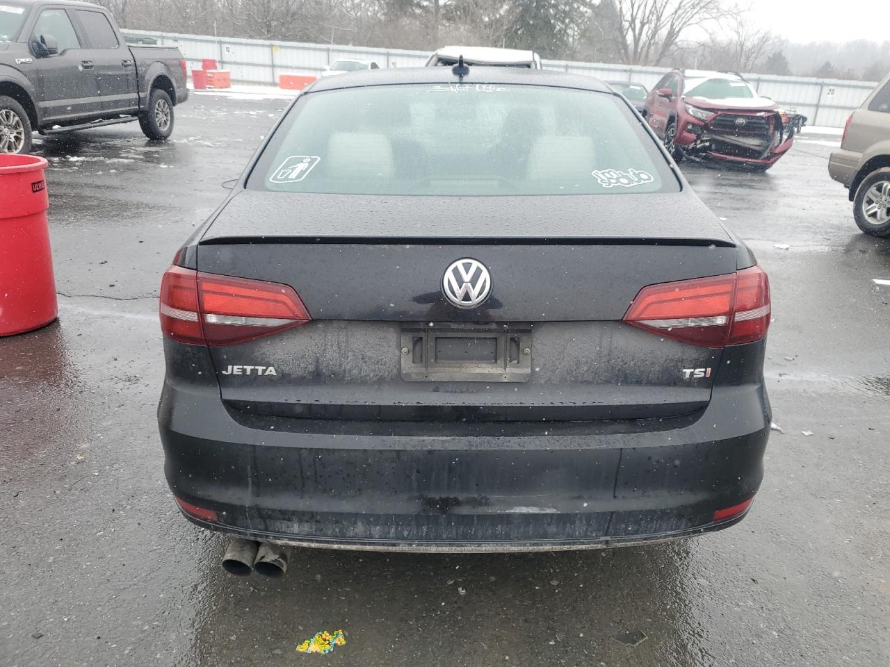 2016 Volkswagen Jetta VIN 3VWB17AJ9GM418907 Copart auction photo, side damage thumbnail 6