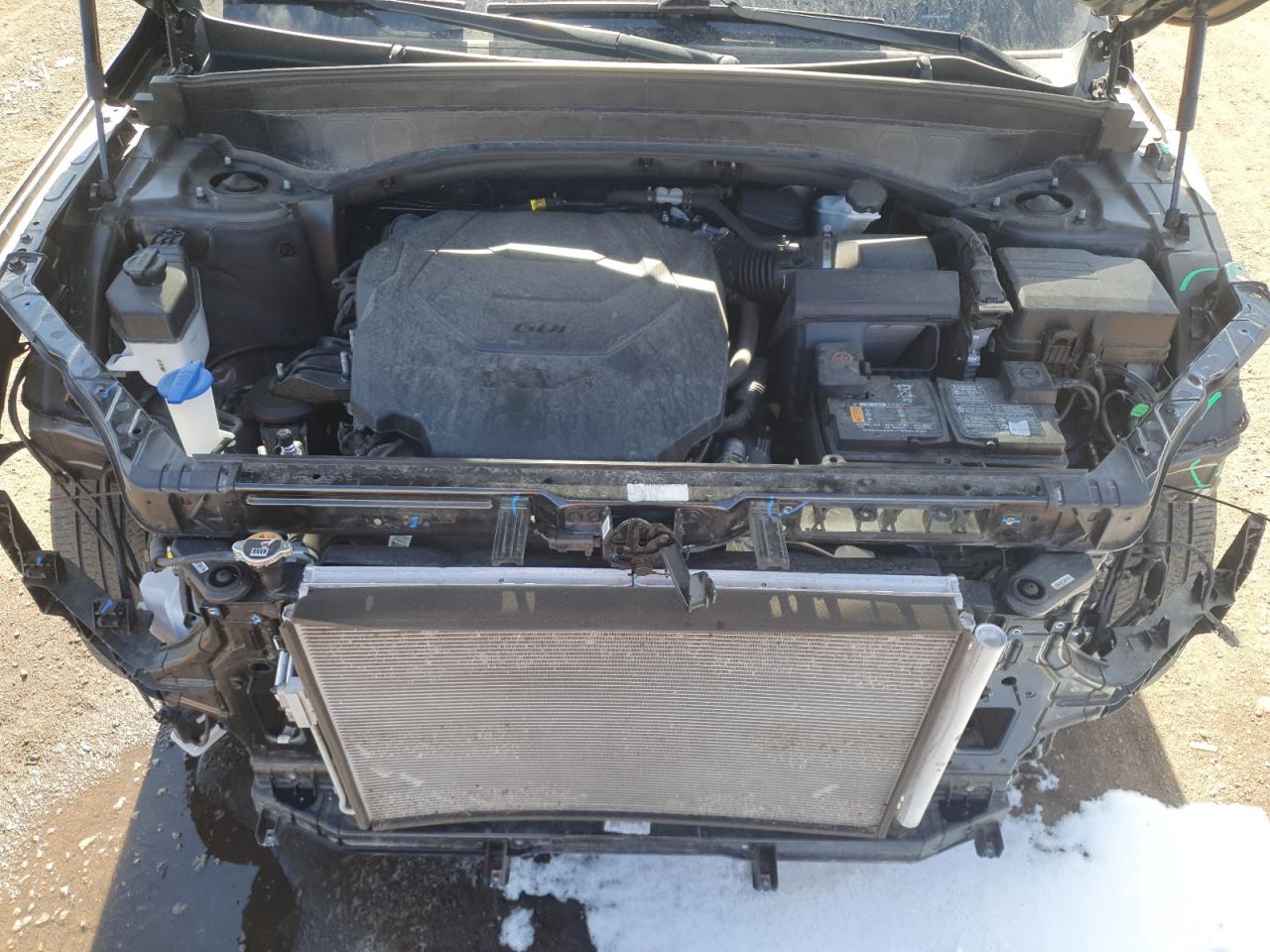 2024 KIA Telluride VIN 5XYP6DGC8RG482034 Copart auction photo, front end / side damage thumbnail 12