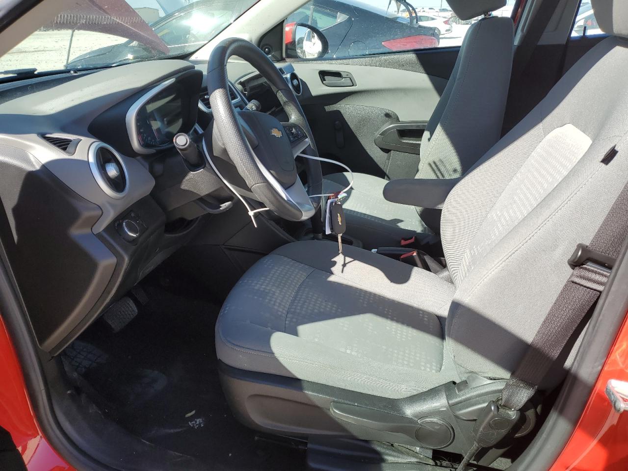 2019 Chevrolet Sonic VIN 1G1JB5SB6K4147597 Copart auction photo, front end damage thumbnail 7