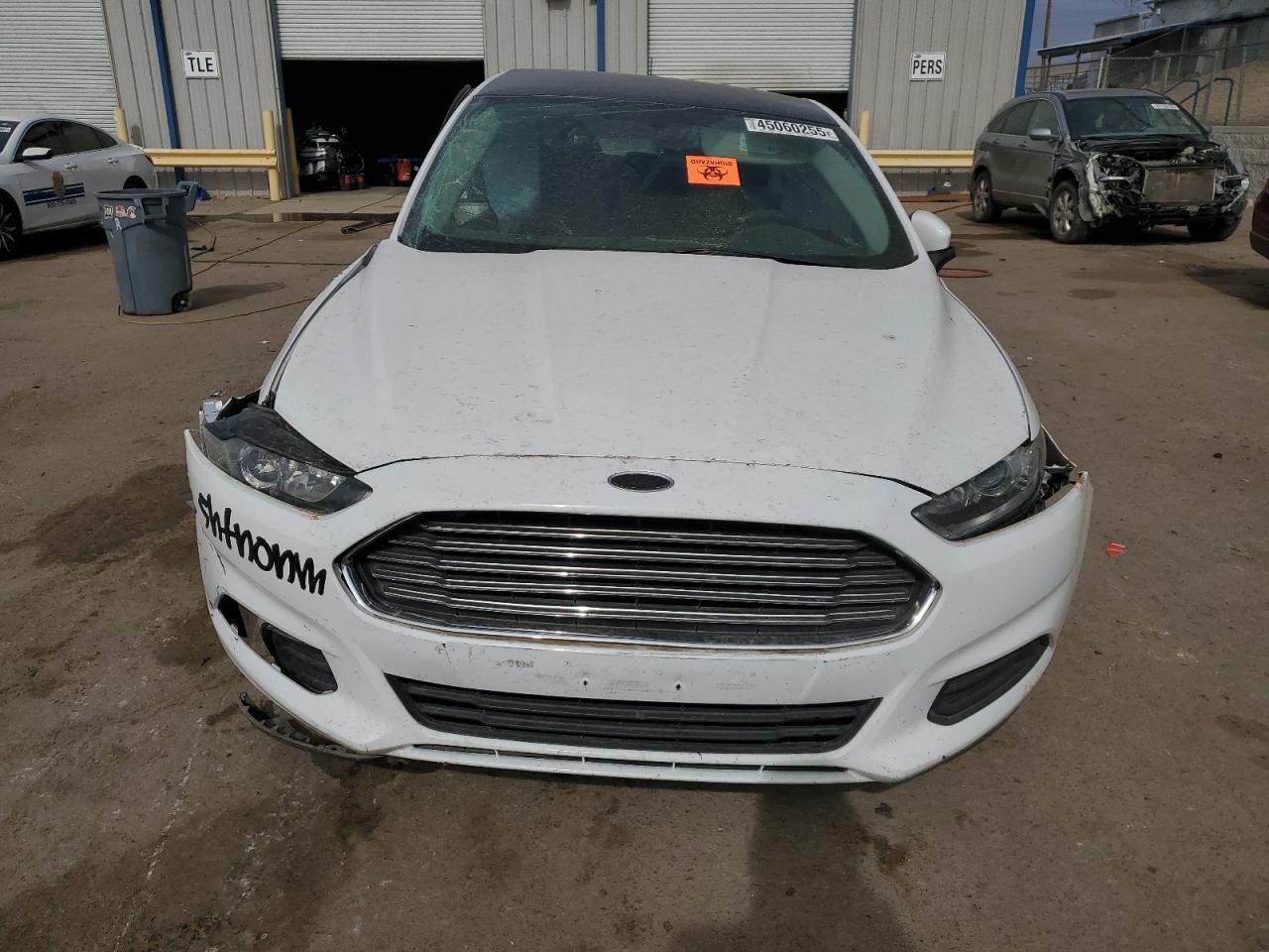 2015 Ford Fusion VIN 1FA6P0G70F5106698 Copart auction photo, rollover damage thumbnail 5