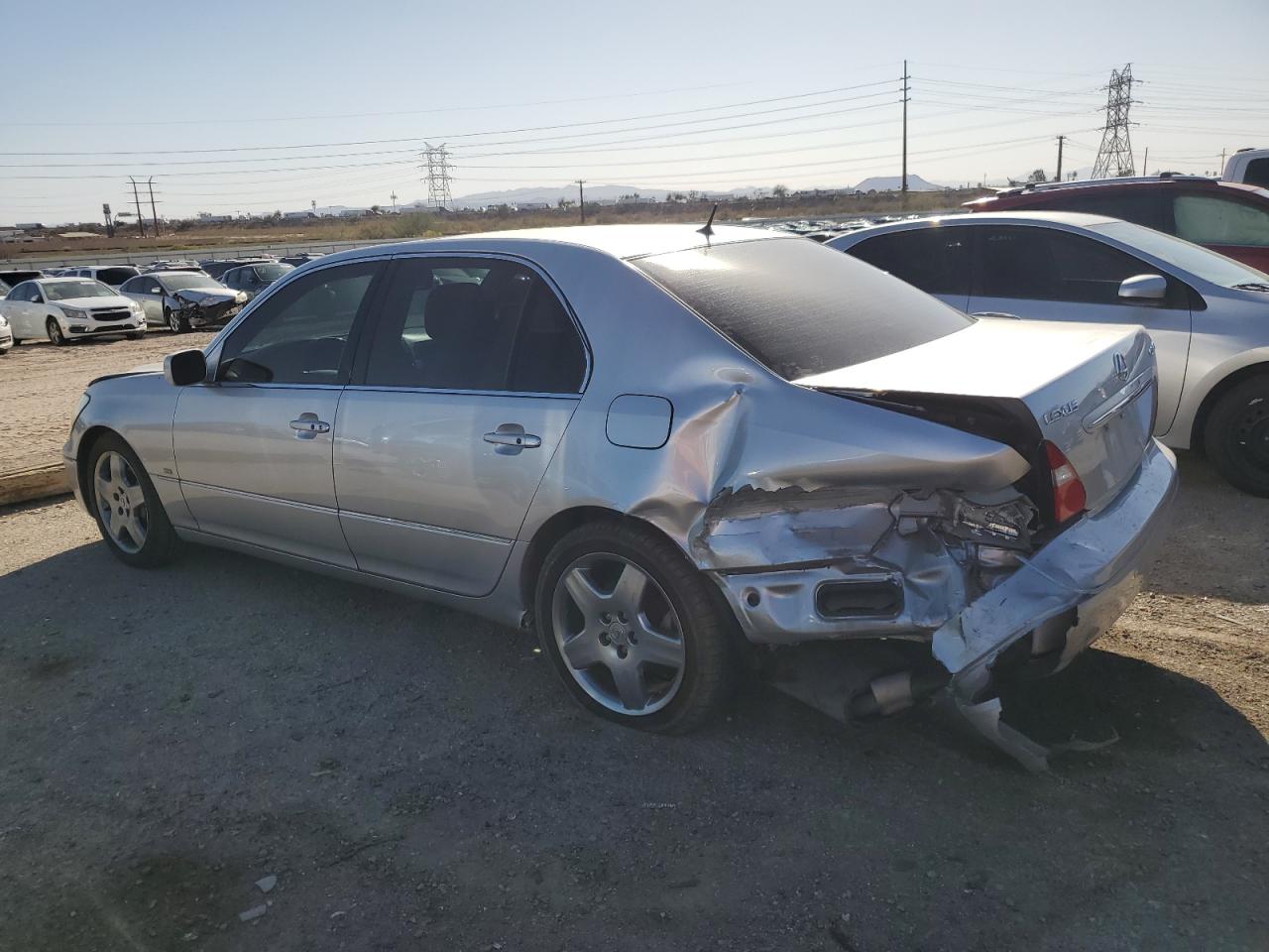 2006 Lexus LS VIN JTHBN36F465036565 Copart auction photo, all over damage thumbnail 2