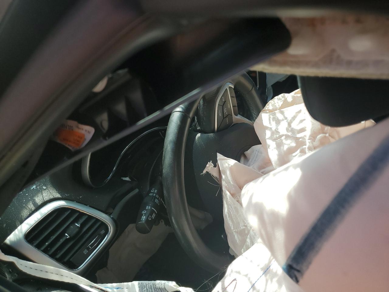 2015 Jeep Grand Cherokee VIN 1C4RJFAG0FC134873 Copart auction photo, front end / side damage thumbnail 8