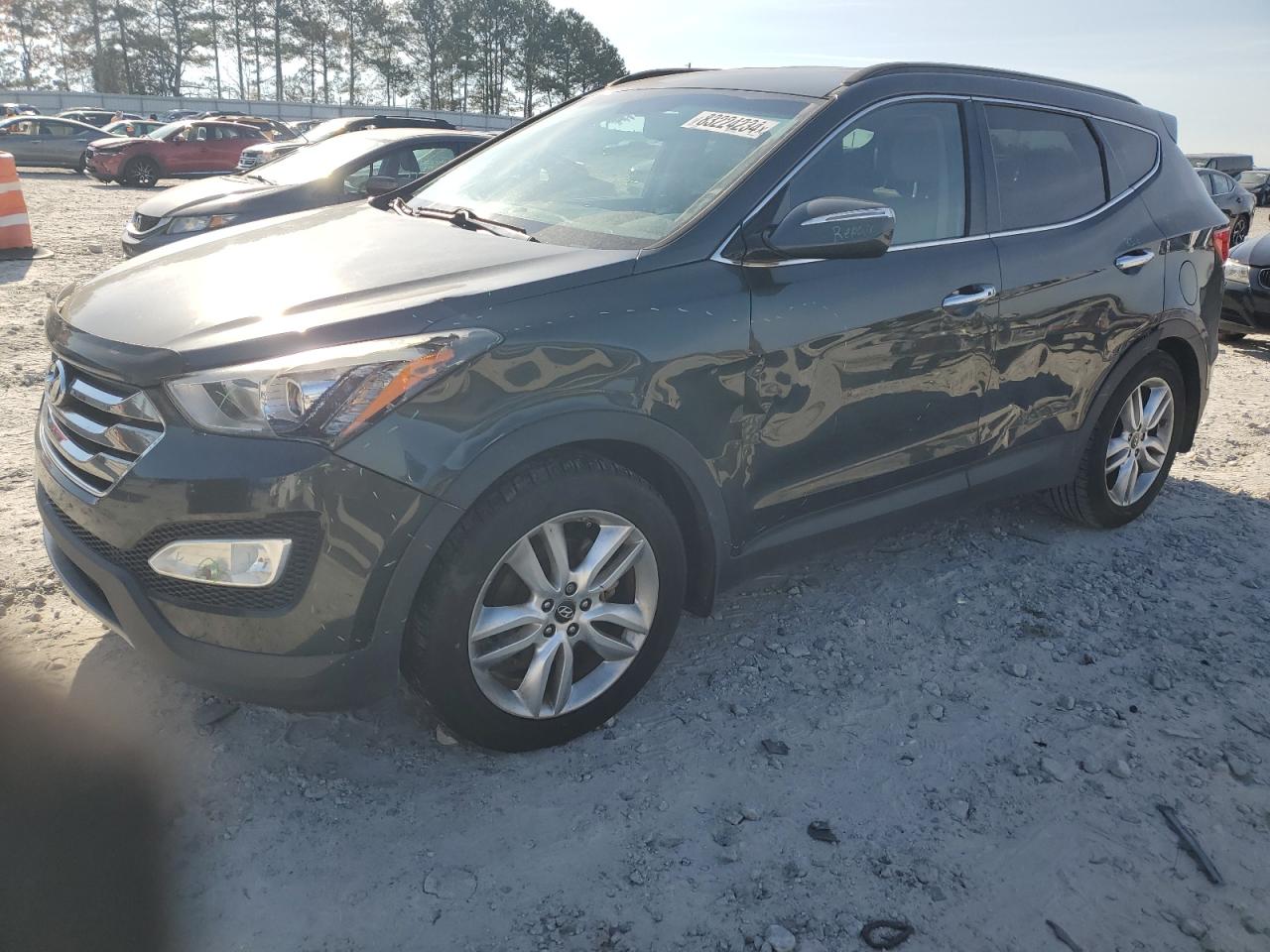 2013 Hyundai Santa Fe VIN 5XYZU3LAXDG107381