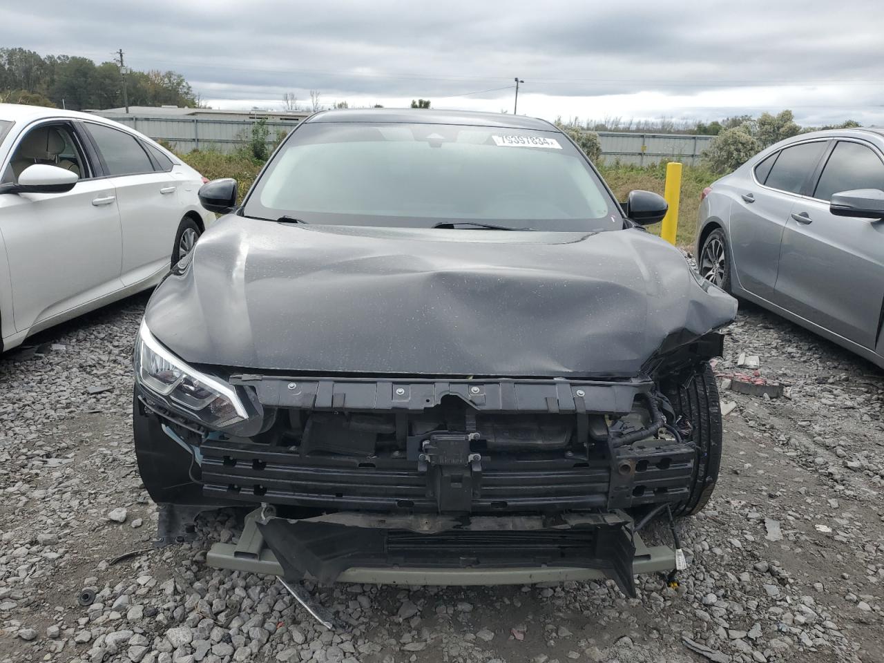 2020 Nissan Sentra VIN 3N1AB8BV2LY306877 Copart auction photo, front end damage thumbnail 5