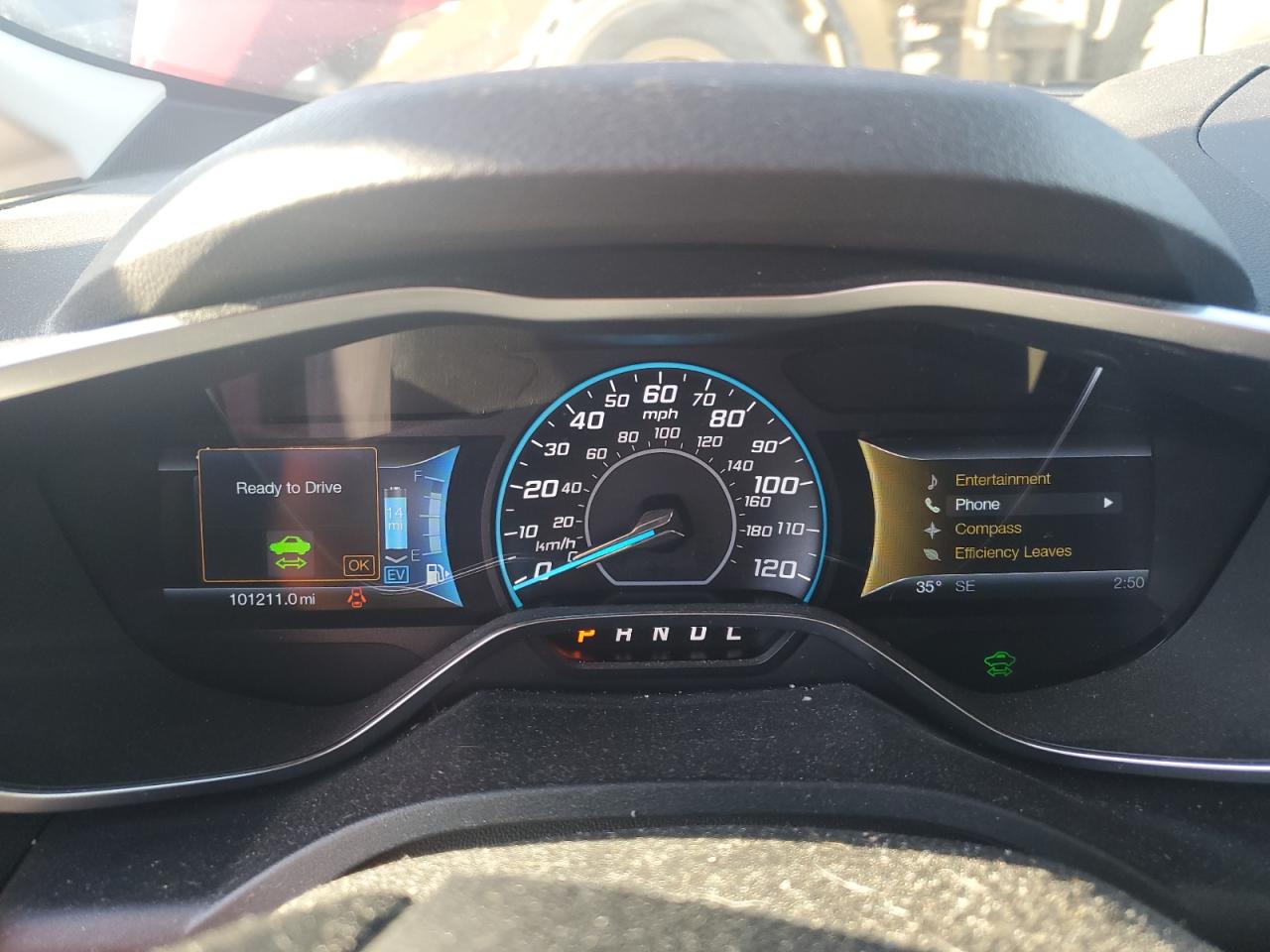 2014 Ford C-MAX VIN 1FADP5CU2EL512931 Copart auction photo, normal wear damage thumbnail 9
