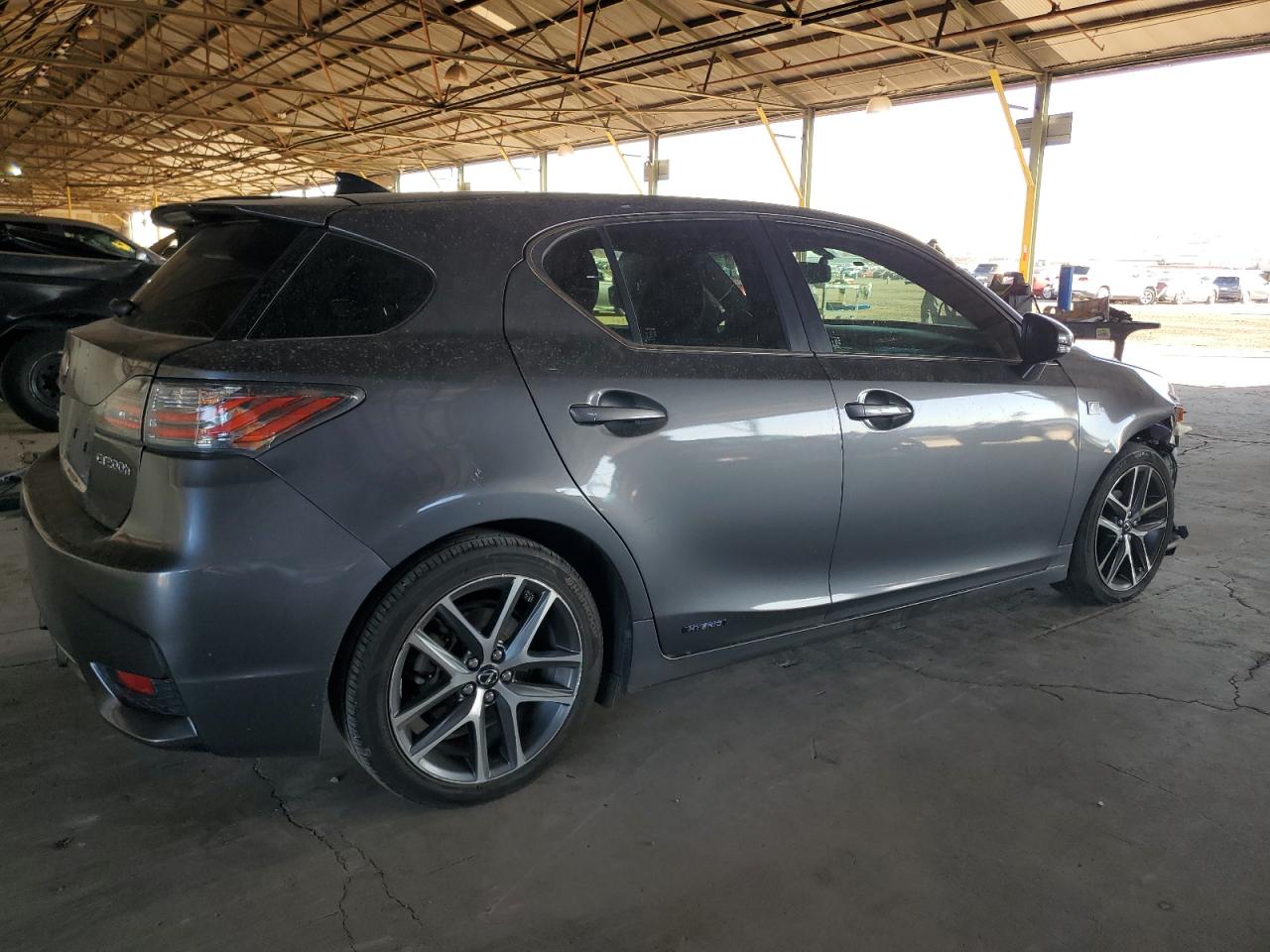 2015 Lexus CT VIN JTHKD5BH2F2223987 Copart auction photo, front end damage thumbnail 3