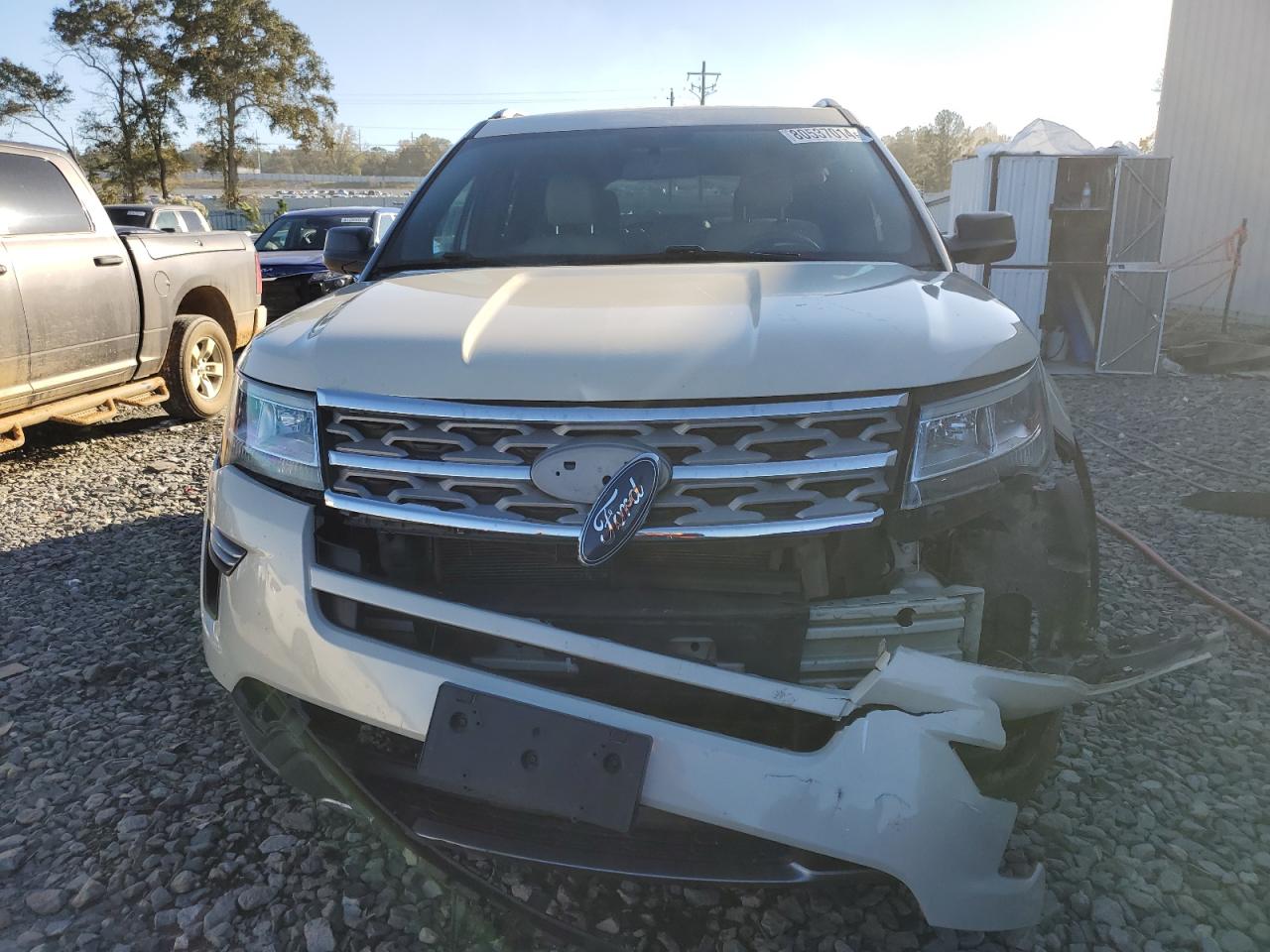 2018 Ford Explorer VIN 1FM5K7D88JGA87031 Copart auction photo, front end damage thumbnail 5