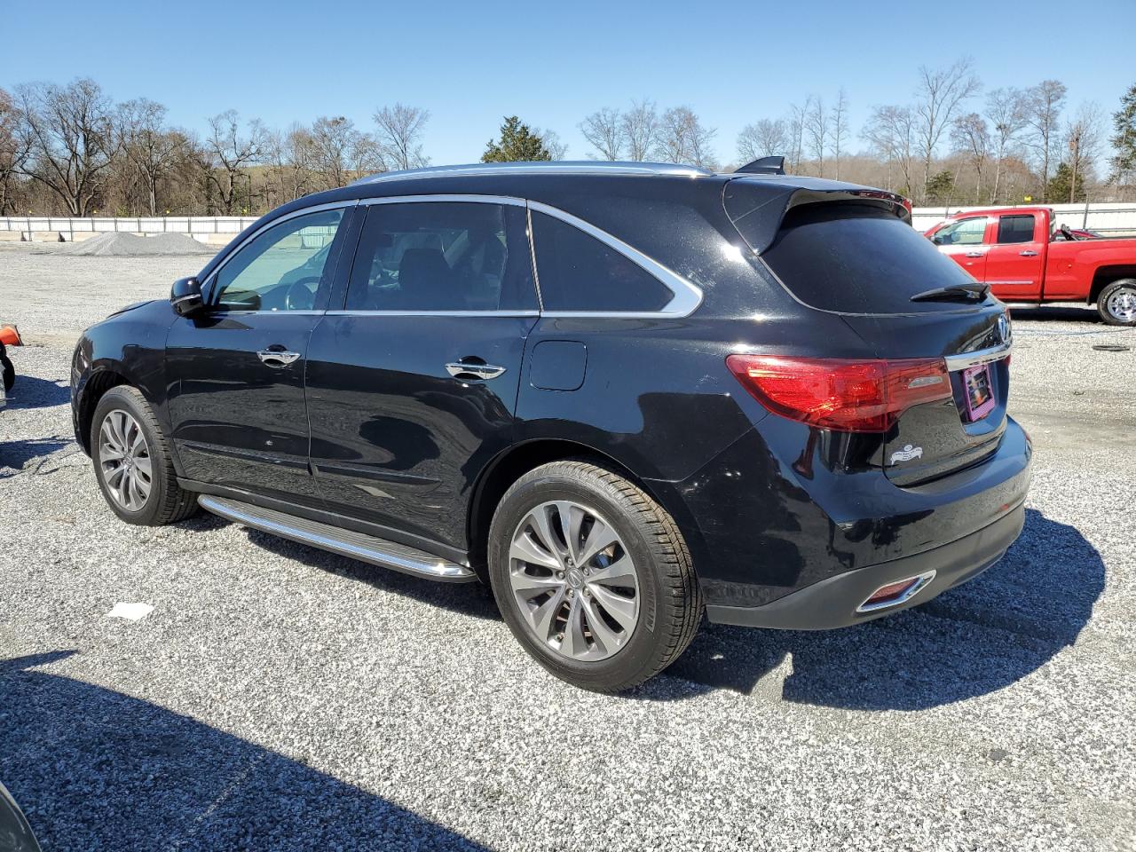 2014 Acura MDX VIN 5FRYD4H40BB013800 Copart auction photo, front end damage thumbnail 2