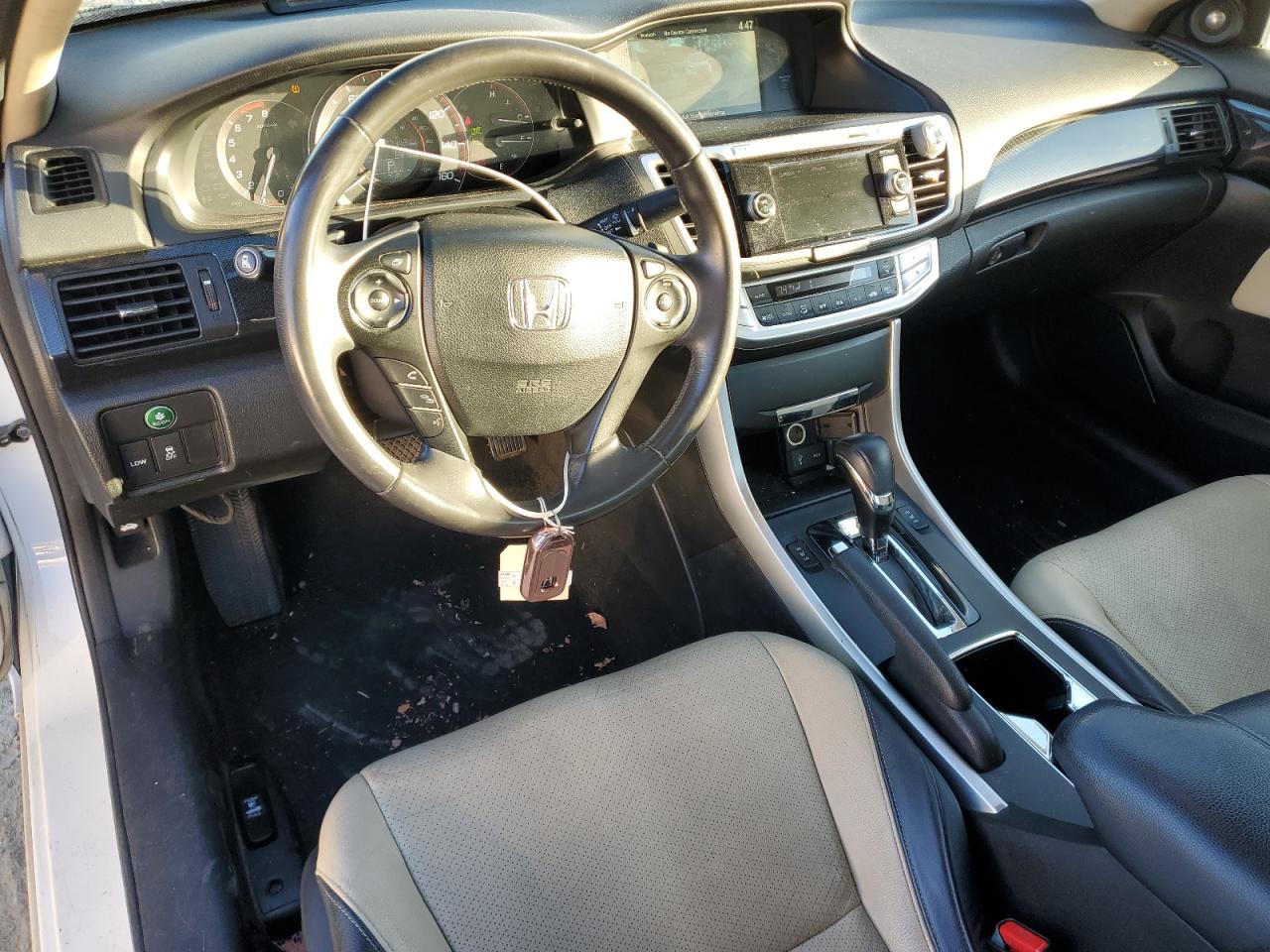 2014 Honda Accord VIN 1HGCT1B81EA009077 Copart auction photo, front end damage thumbnail 8