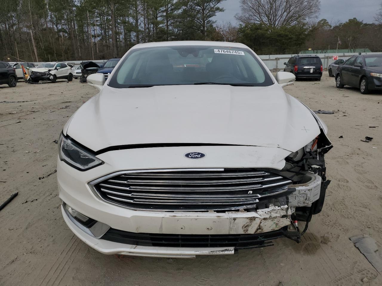 2017 Ford Fusion VIN 3FA6P0PU0HR161853 Copart auction photo, front end damage thumbnail 5