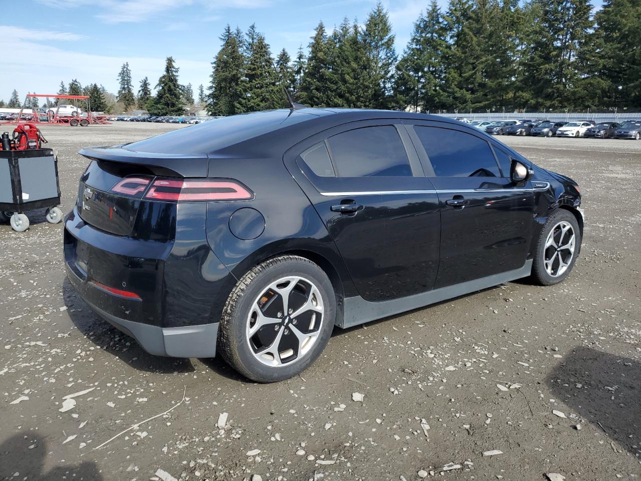 2013 Chevrolet Volt VIN 1G1RB6E41DU102298 Copart auction photo, front end damage thumbnail 3