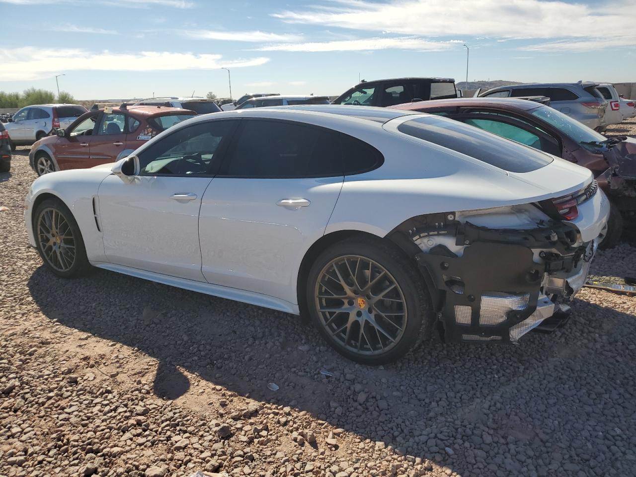 2018 Porsche Panamera VIN WP0AB2A72JL132540 Copart auction photo, rear end damage thumbnail 2