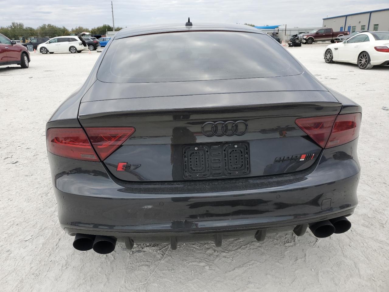 2013 Audi S7 VIN WAU32AFCXDN087023 Copart auction photo, front end damage thumbnail 6