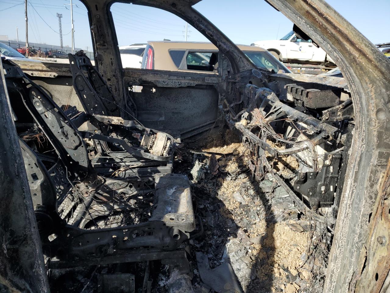 2019 RAM 2500 VIN 3C6UR5JL5KG611239 Copart auction photo, burn damage thumbnail 7
