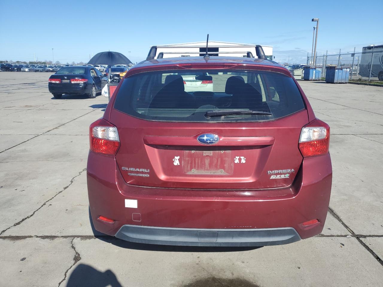 2016 Subaru Impreza VIN JF1GPAA64GH302010 Copart auction photo, front end damage thumbnail 6