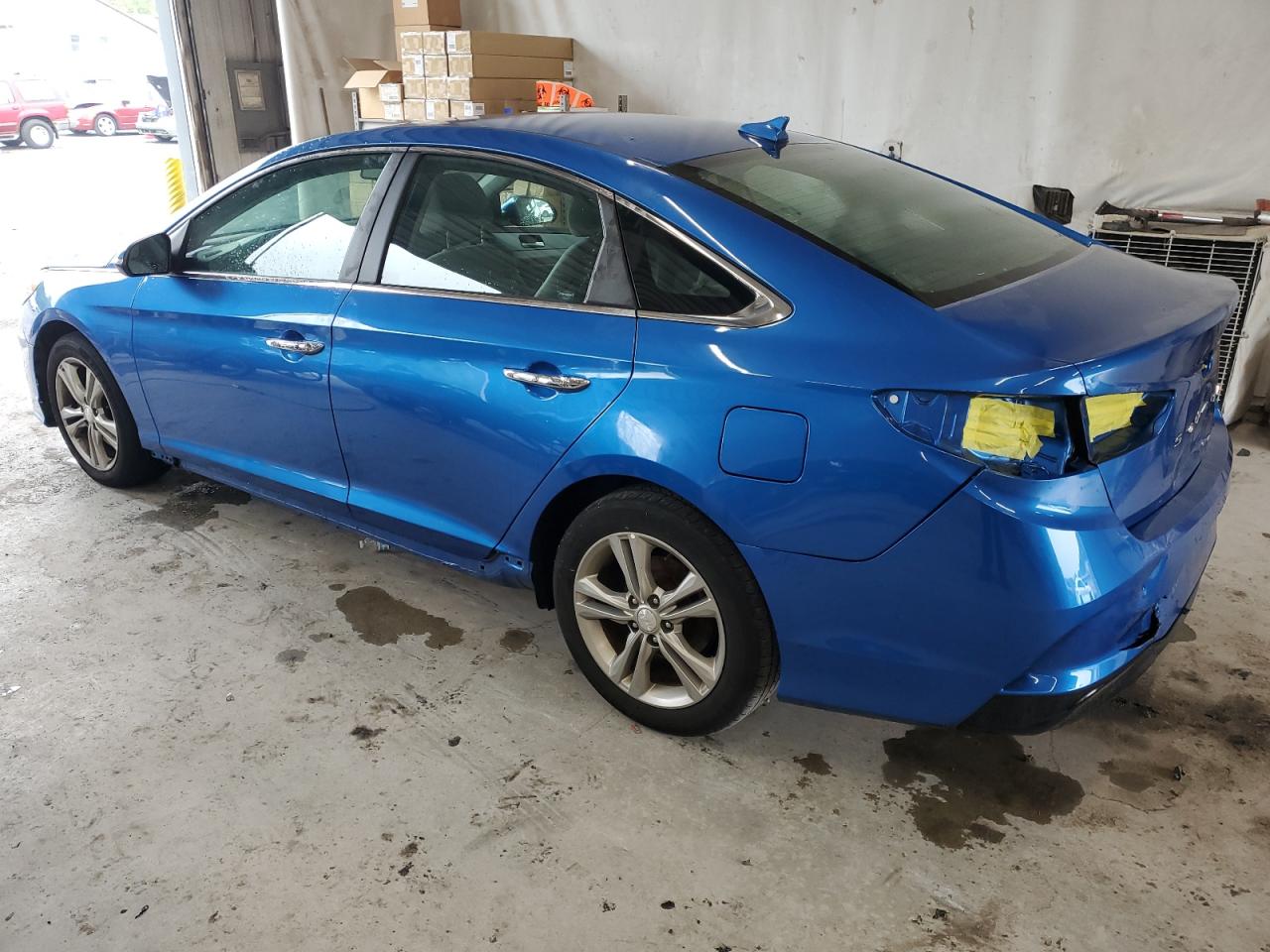 2018 Hyundai Sonata VIN 5NPE34AF7JH610540 Copart auction photo, rear end damage thumbnail 2