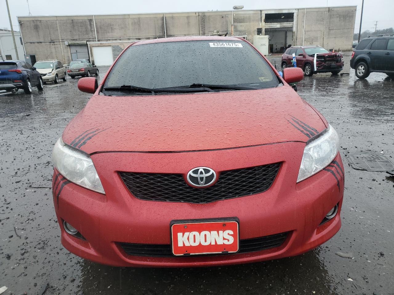 2010 Toyota Corolla VIN JTDBU4EE3AJ059189 Copart auction photo, rear end / minor dent/scratches damage thumbnail 5