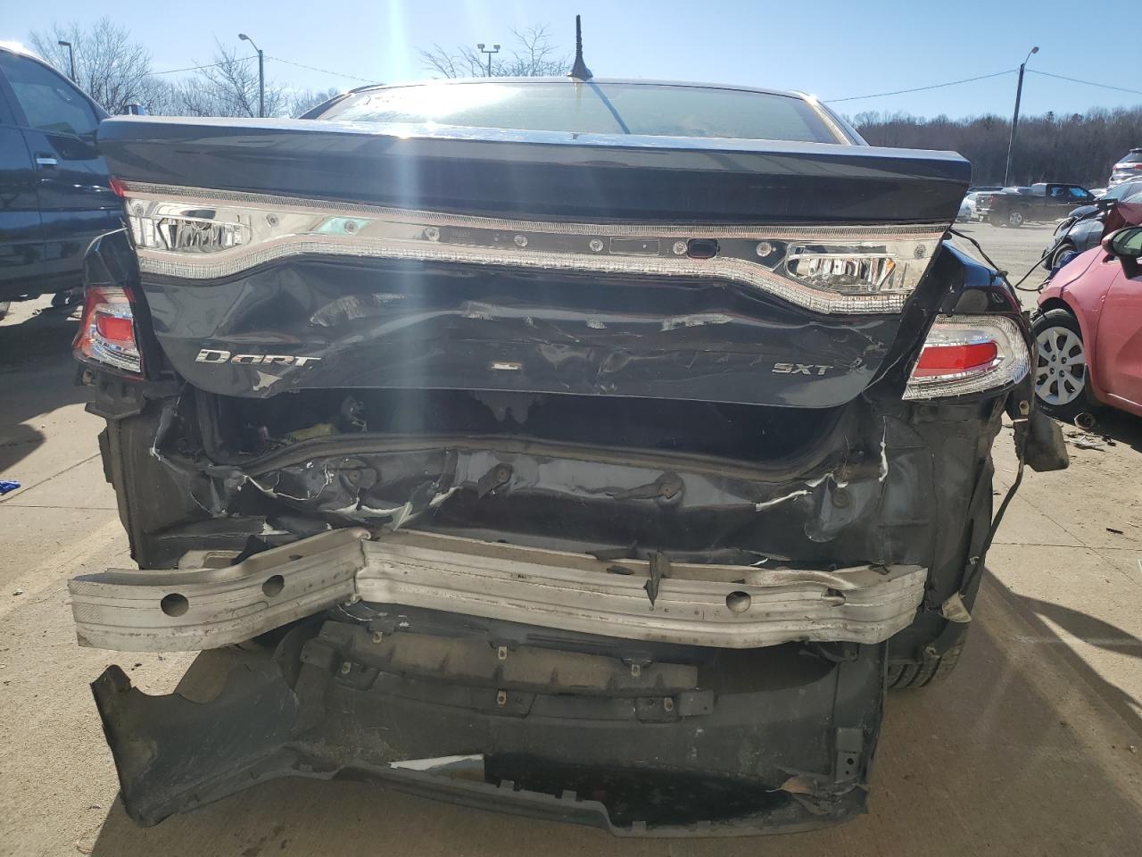 2013 Dodge Dart VIN 1C3CDFBA9DD302612 Copart auction photo, front end / rear end damage thumbnail 6