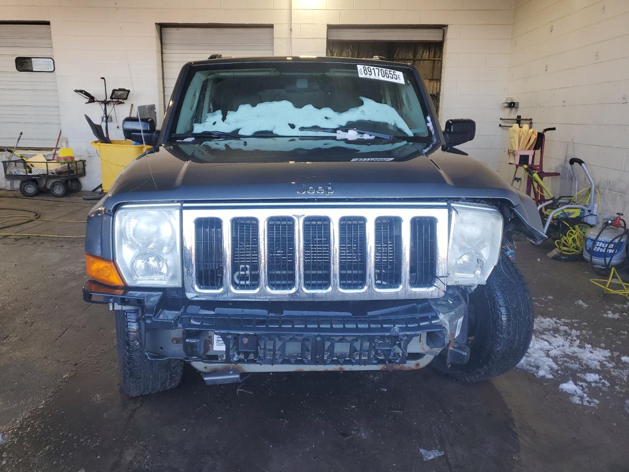 2007 Jeep Commander VIN 1J8HG48P27C564886 Copart auction photo, front end damage thumbnail 5